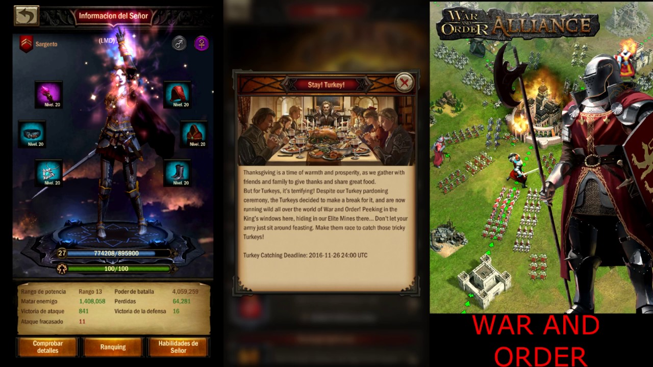 War and Order - Bono mensual GRATIS!!!