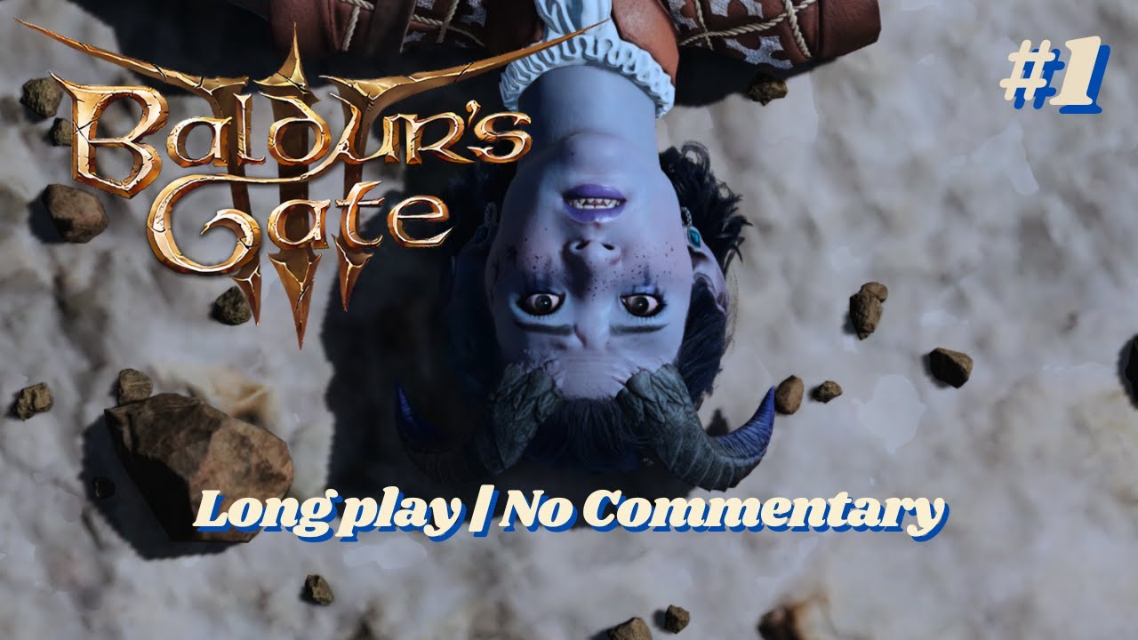 A New Song Begins 💙  | Baldur’s Gate 3 | Act 1 - Part 1 | Tiefling Bard 🎶 | Longplay No Commentary
