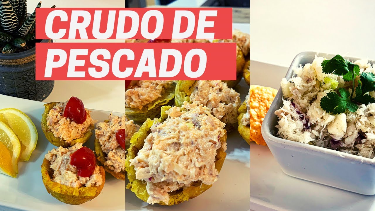 Receta de pescado (CRUDO) para aperitivos 🐟