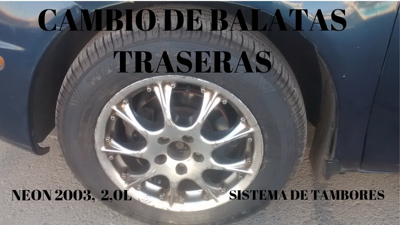 Frenos Traseros De Neon (mantenimiento)