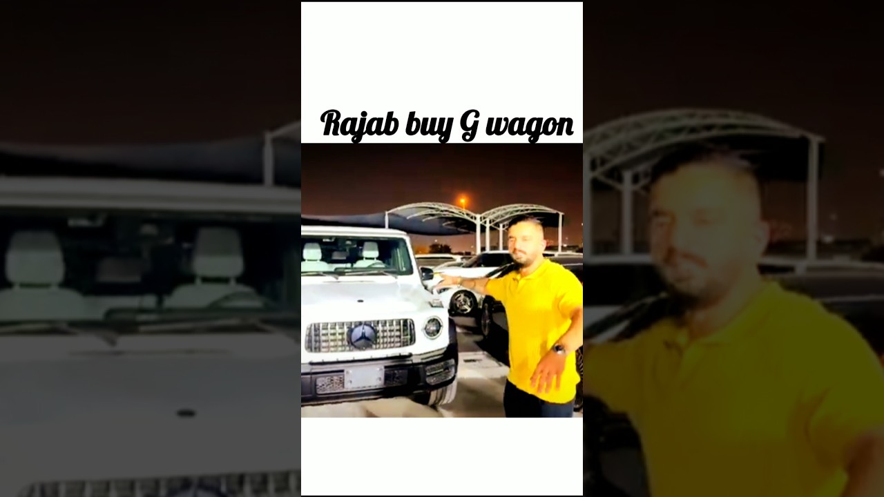 Finally Rajab butt bought G wagon g63 @rajabbutt94 #rajabfamily #rajabnewvlog #rajabvlogs