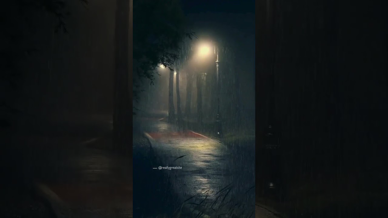 Rain soft and quite #ambientsound