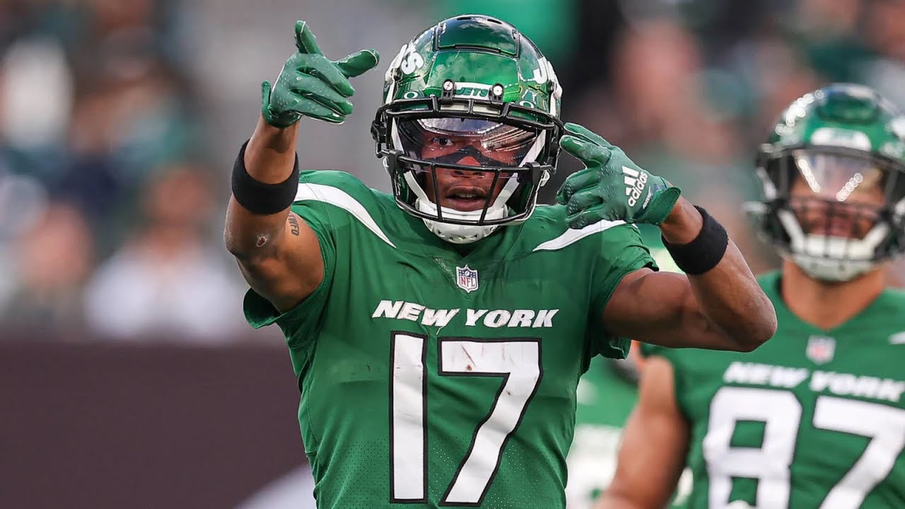 Garrett Wilson Rare High Quality Clips for Edits! (Jets & OSU 19-23) (Upscaled With Topaz)
