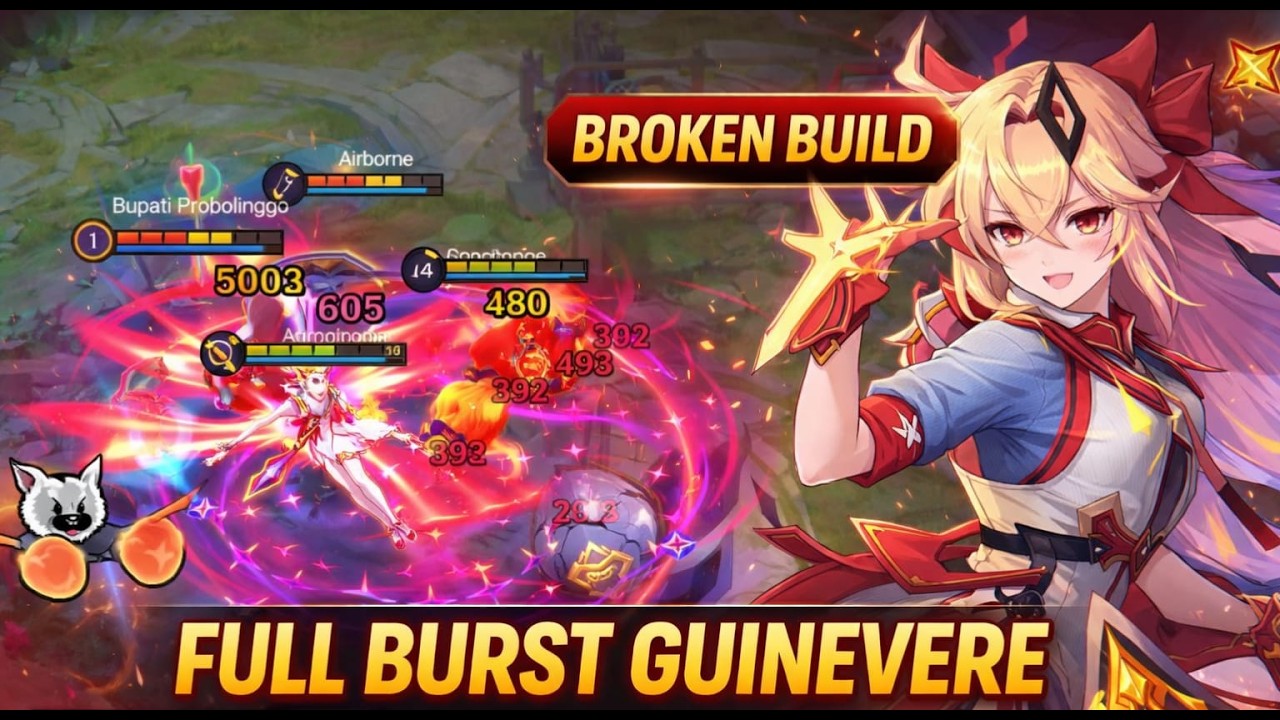 This EXP Guinevere Build Is Broken 2026! Insane Damage!! Melting squishy heroes instantly !!
