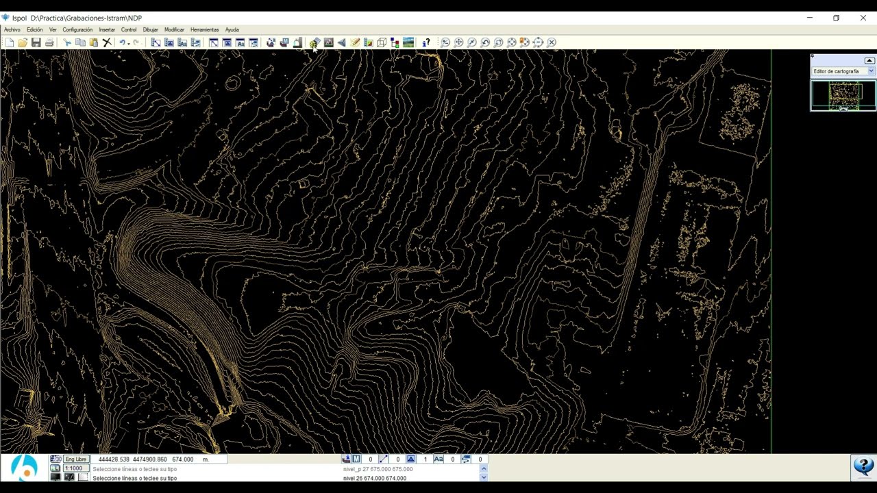 Superficies cartográficas con Istram