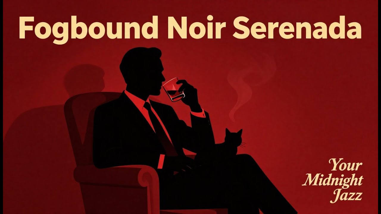 Fogbound Noir Serenade 🎷 | Slow Noir Jazz Lounge