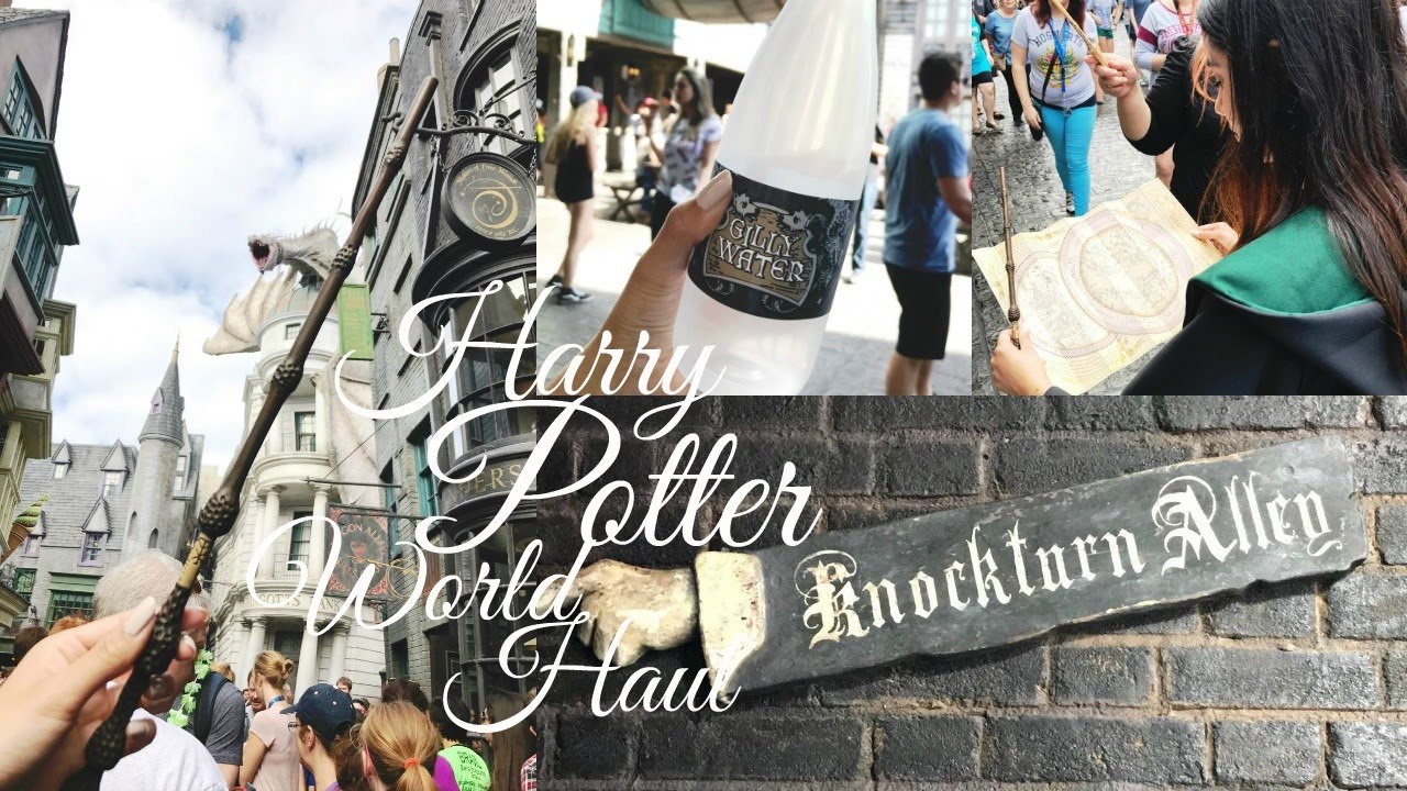 THE WIZARDING WORLD HARRY POTTER HAUL | JANUARY 2017