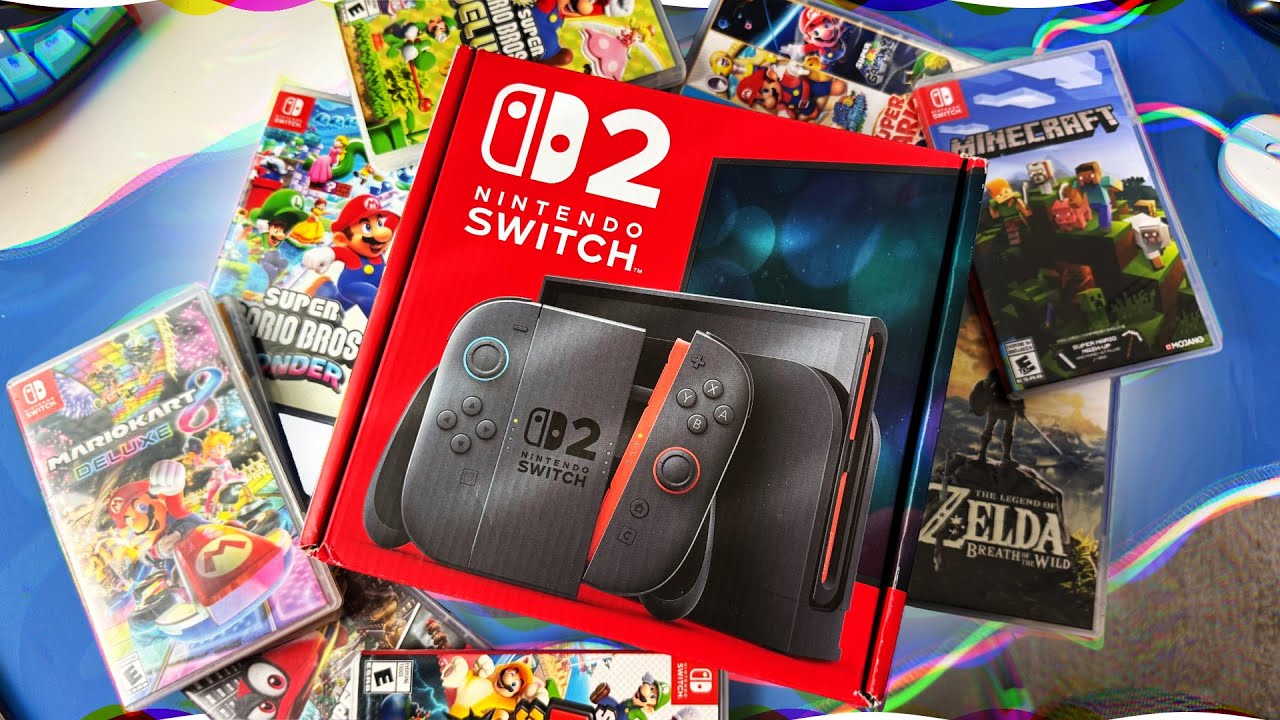 Распаковка, настройка и первые впечатления от Nintendo Switch 2!