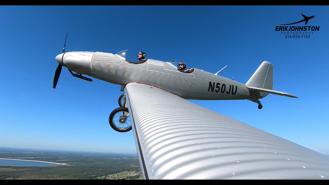 Flying the Junkers A50 Sun n Fun 2024