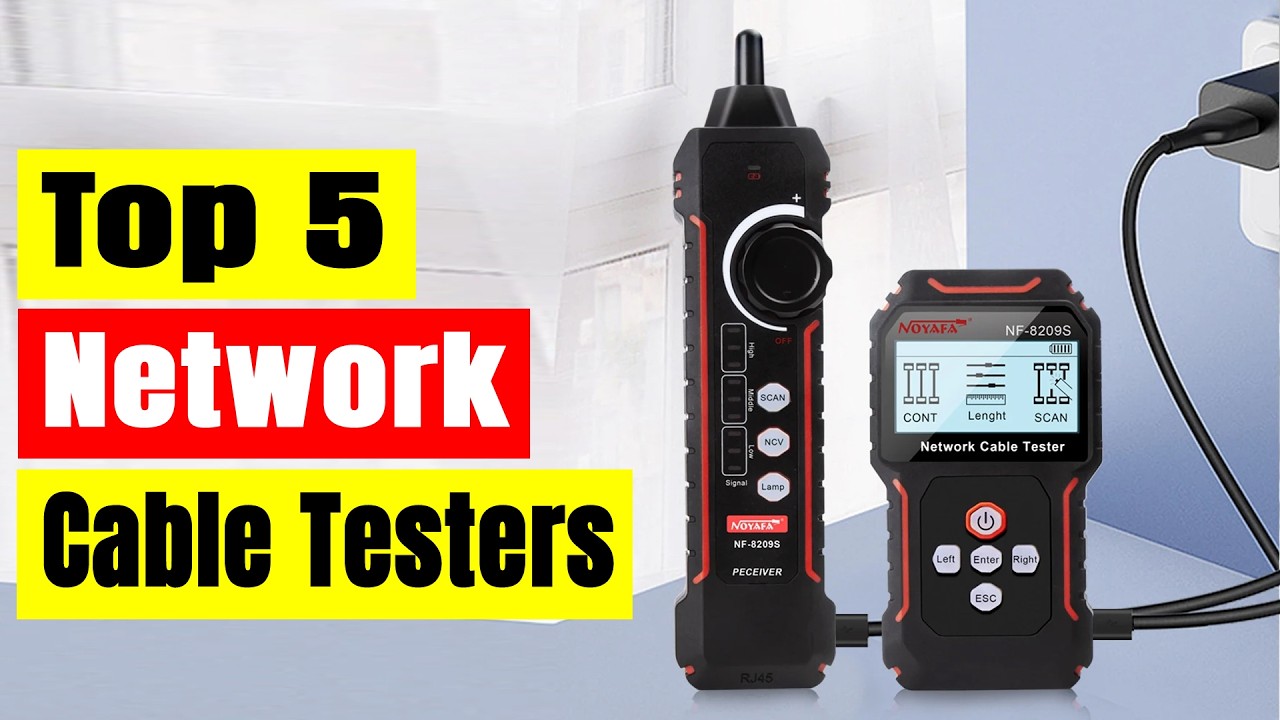 Top 5 Best Network Cable Testers in 2026 | RJ45 LAN Cable Testers for Technicians & DIY