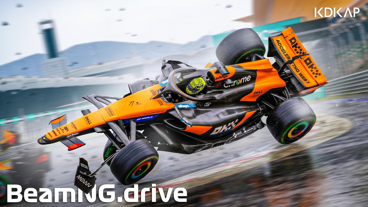 Realistic Formula Car Crashes#42 | BeamNG.drive | F1 MOD