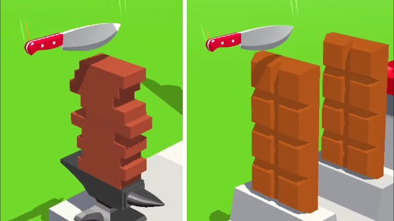 Slice It All Game! Satisfying and Relaxing ASMR Slicing Video