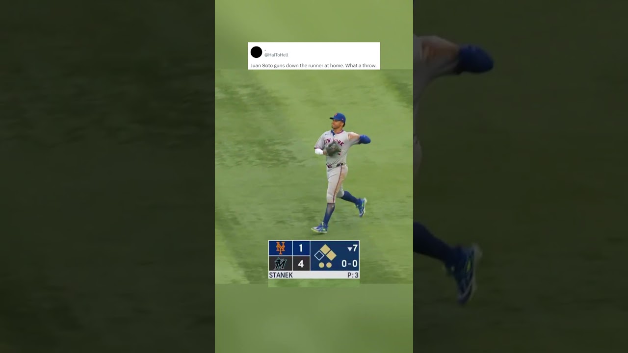 Juan Soto is a DEFENSIVE WIZARD  