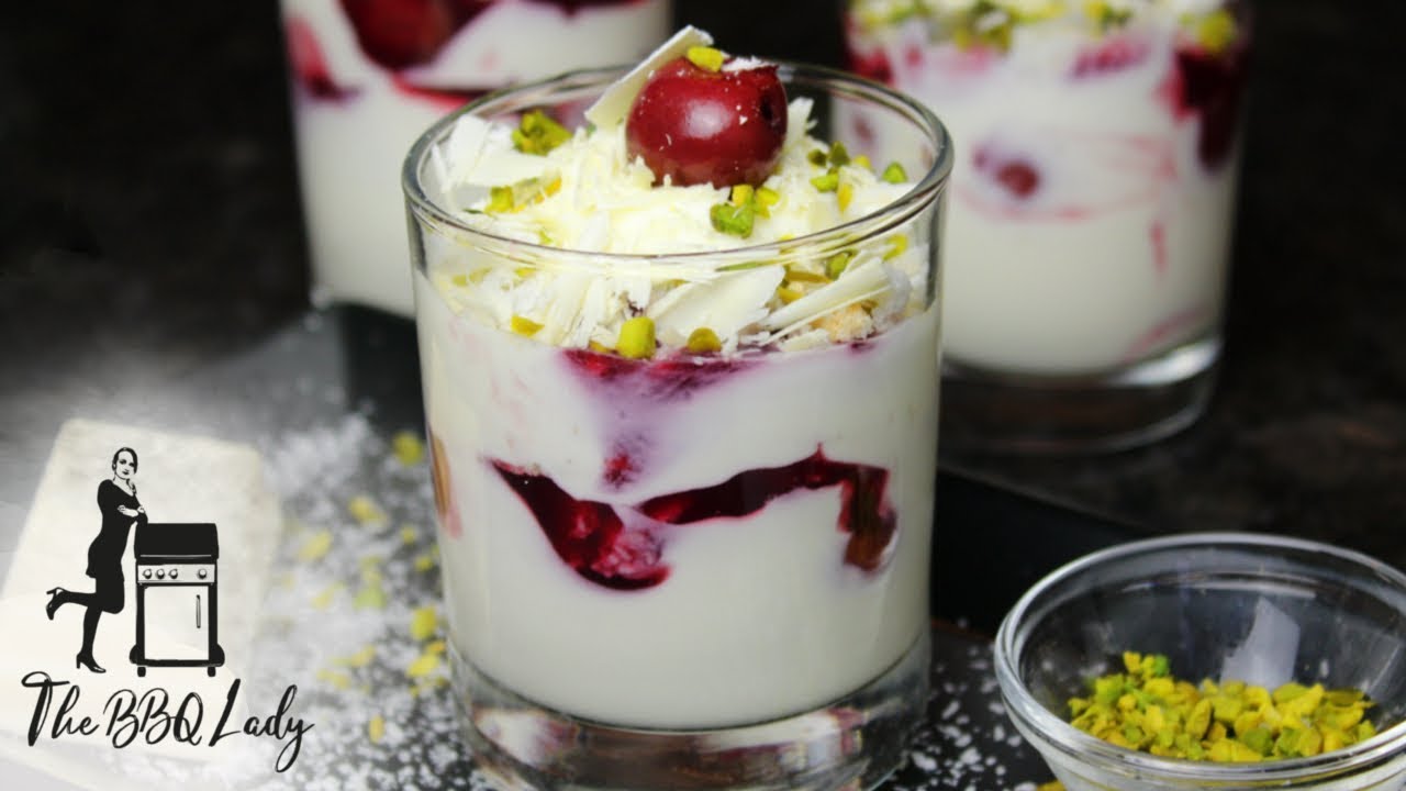 Coconut Cherry Cloudlets: a light & fluffy BBQ dessert recipe / The BBQ Lady