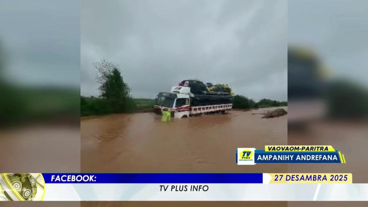 NY VAOVAO LIVE DU 27 DECEMBRE 2025 BY TV PLUS MADAGASCAR