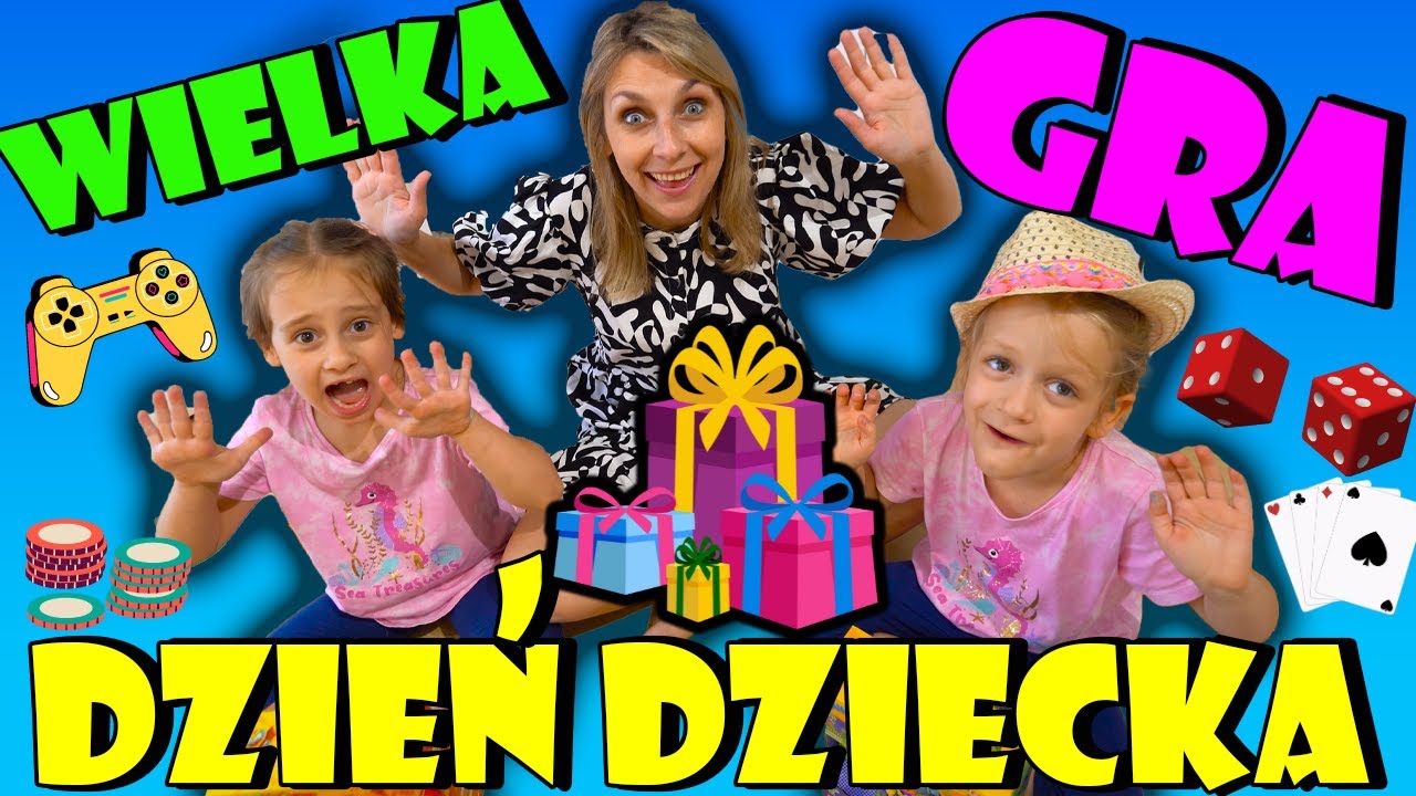 WIELKA GRA Z OKAZJI DNIA DZIECKA 😊 NELA I LILA TWINS STORY