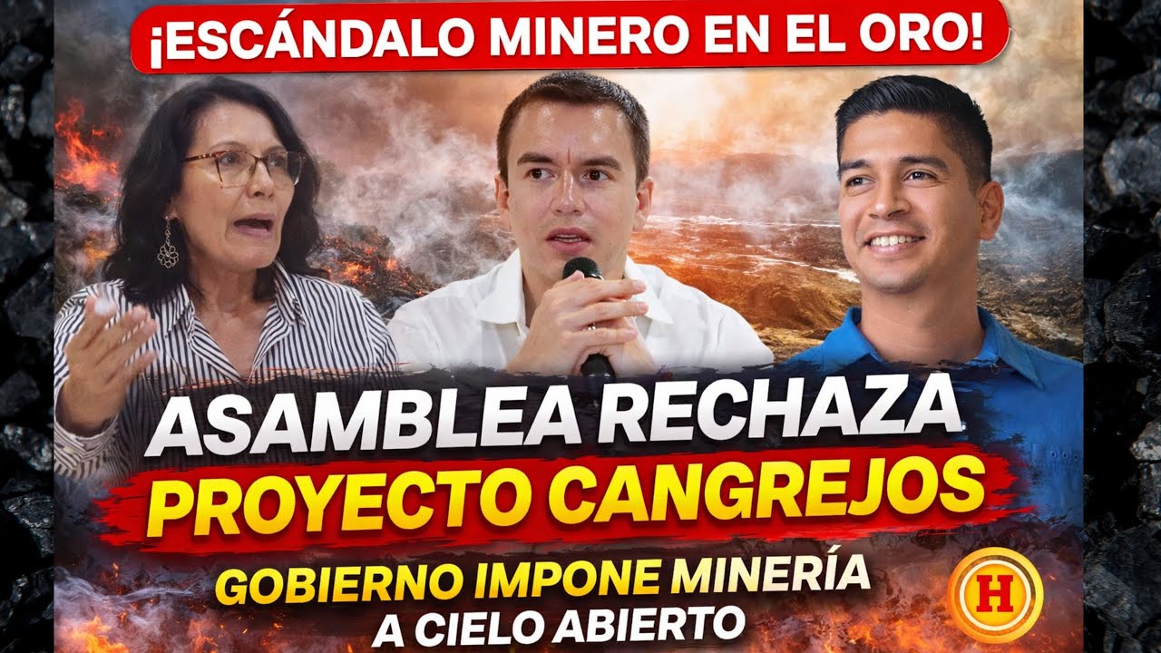 EL ORO EN PELIGRO: Denuncian imposición minera sin Consulta Ambiental