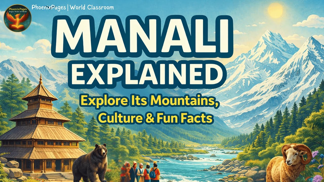 Life in the Himalayas| Geography, Climate & Culture of Manali Explained 🏔️ | World Classroom (Audio)
