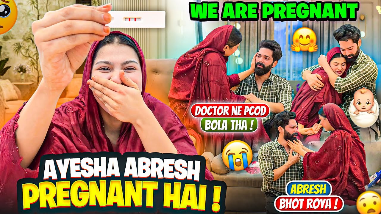 Ayesha Abresh Pregnant Hai 🥹| Ayesha Ki Galat Report Ne Dara Diya 😱| Fokats | Abresh & Zeeshan