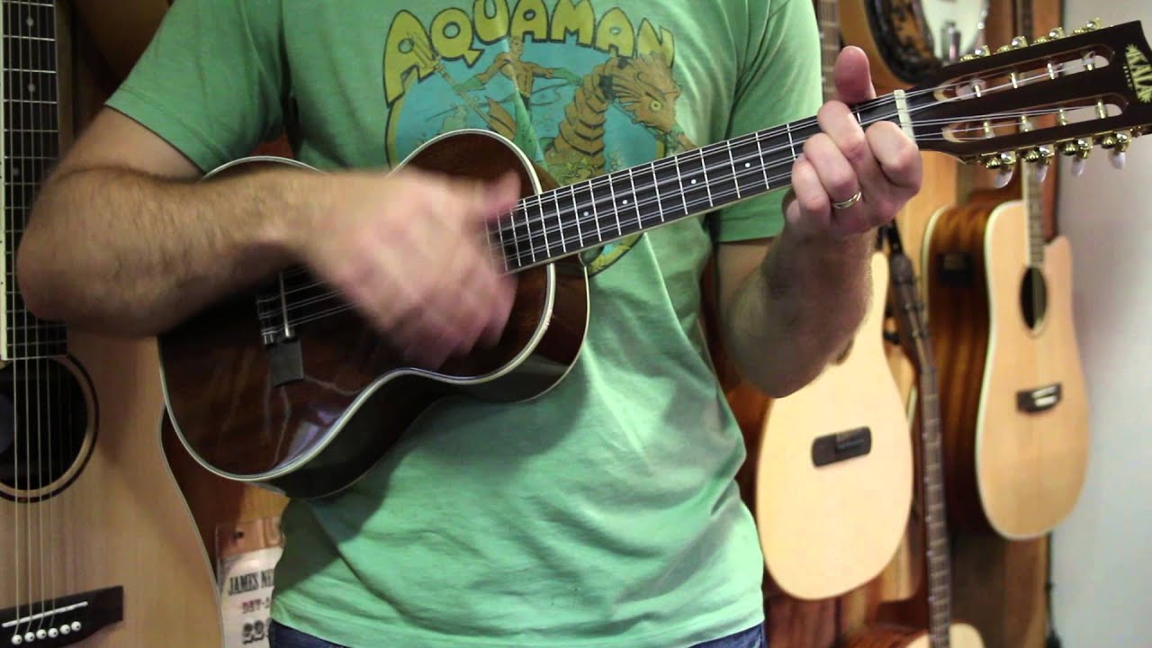 Kala KA-8 8 String Tenor Ukulele Demo Somewhere Over the Rainbow
