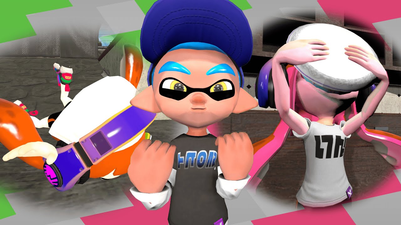 Splatoon Animation - Don't laugh Today!!