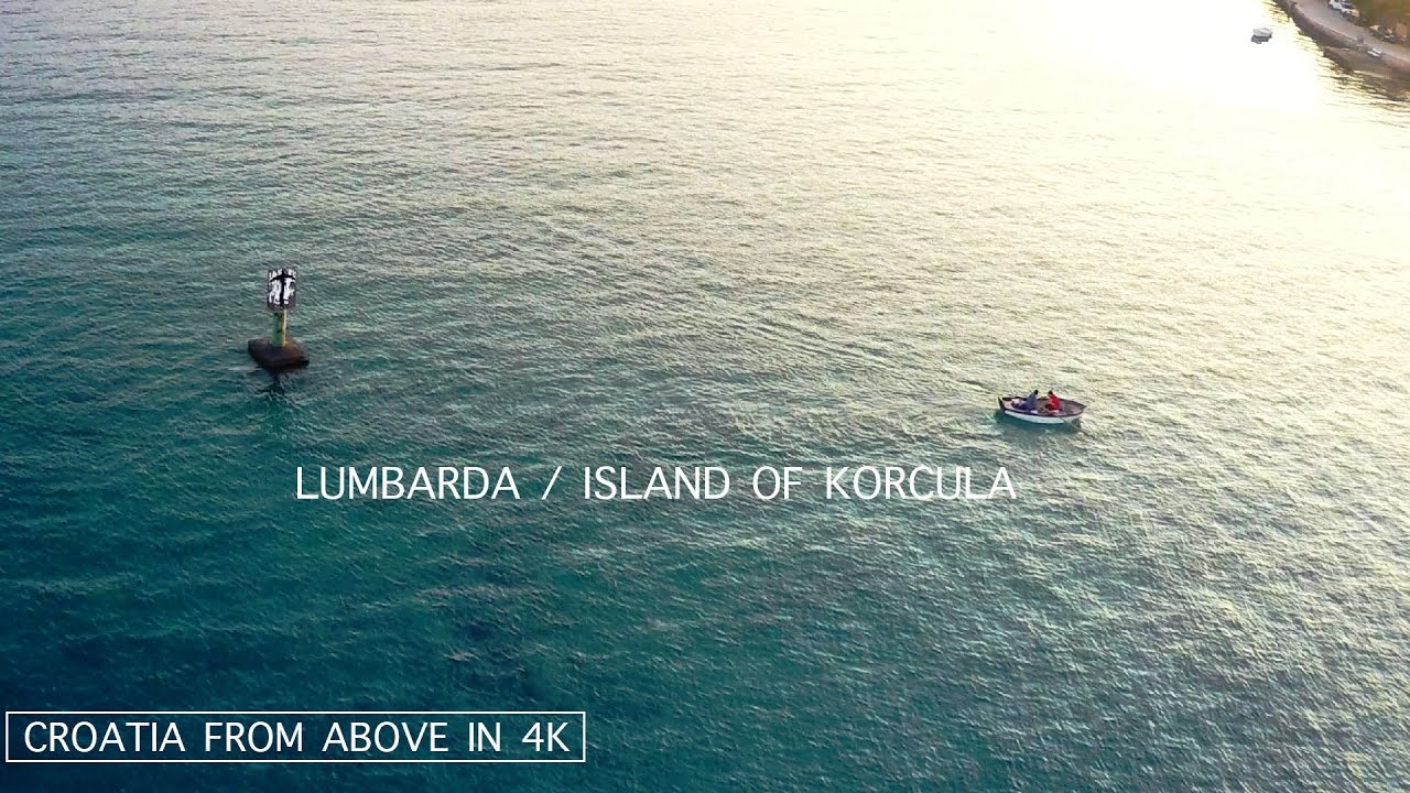 Lumbarda | Island of Korčula | Hrvatska | Croatia | Aerial video | Snimanje iz zraka | 4K