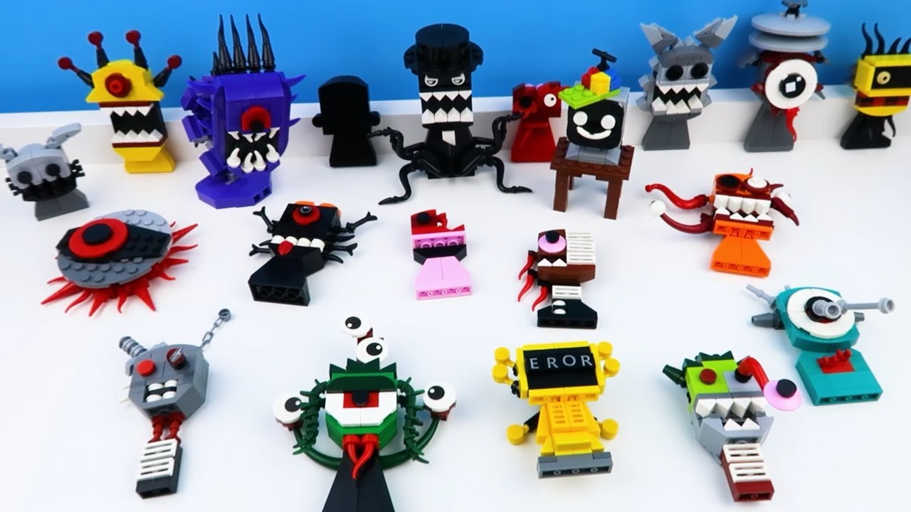 All My LEGO Sprunki Figures I Built &ndash; Custom Incredibox Collection Tour!
