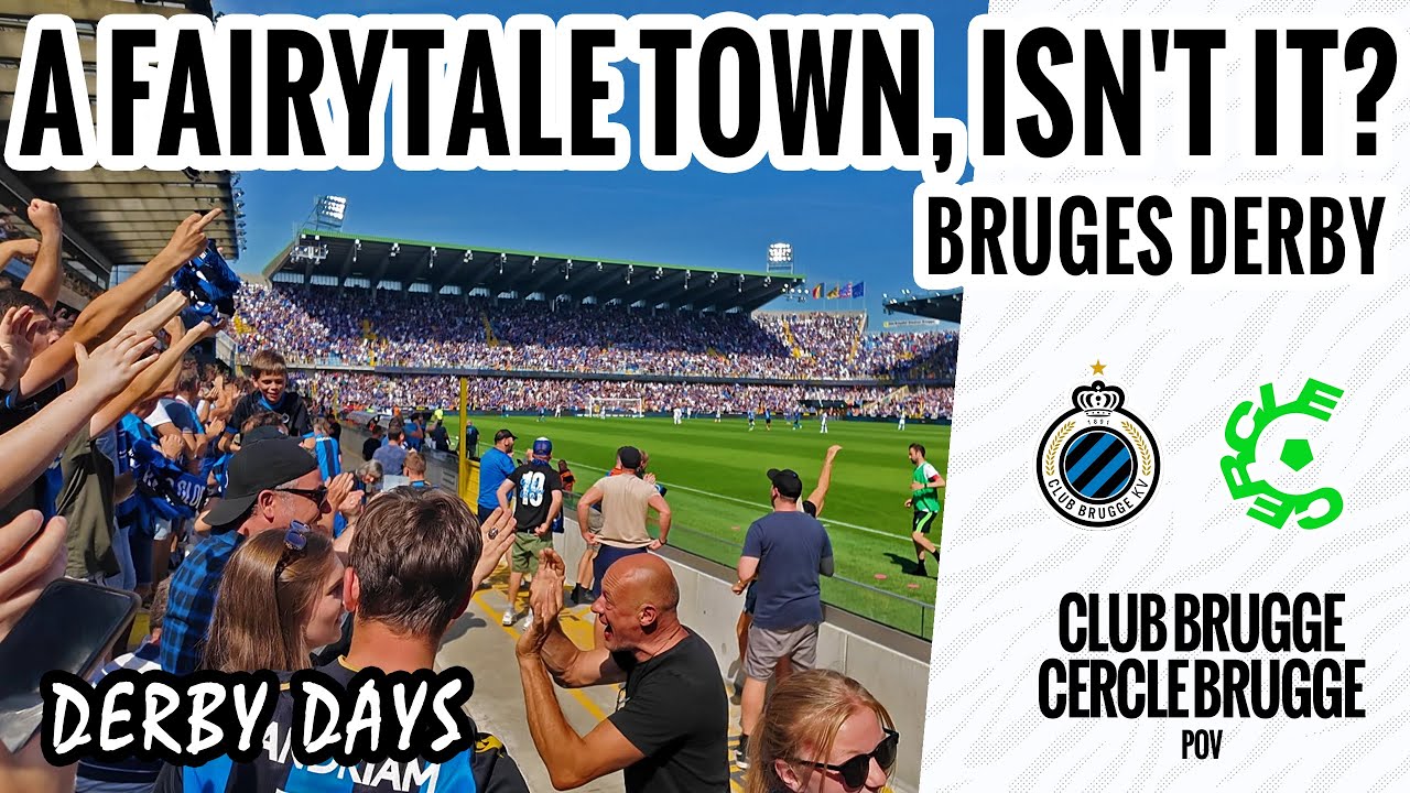 I visit the Fairytail Town for The Bruges Derby - Club Brugge v Cercle