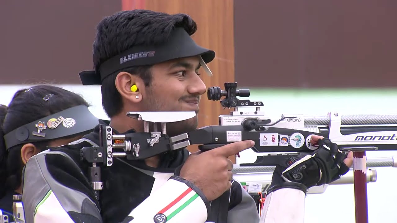 Shooting - 10m Air Rifle Mixed Team FINALS, 37th National Games Goa 2023 | DD Sports