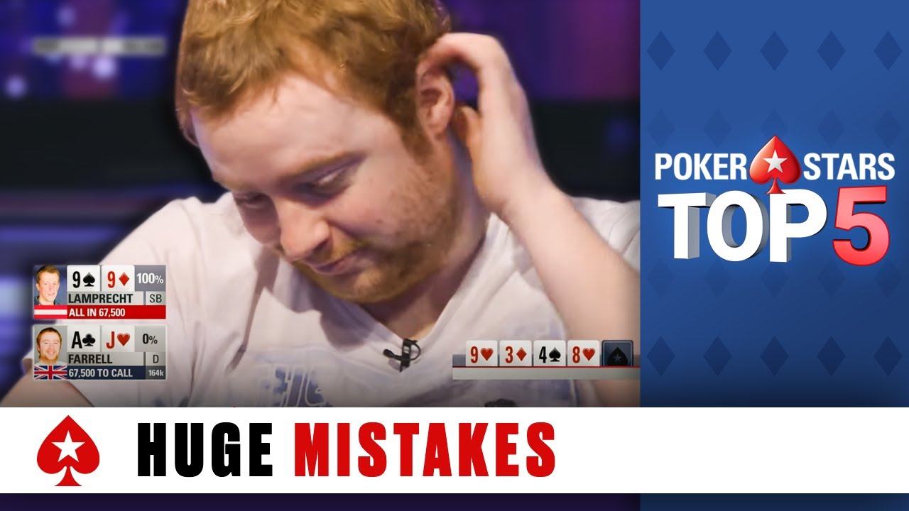 5 самых больших ошибок в покере ♠️ Топ-5 в покере ♠️ PokerStars Global