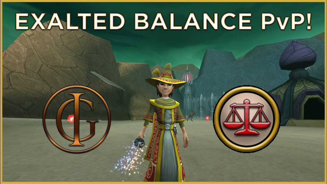 Wizard101 EXALTED BALANCE PvP [100] - Hitting KNIGHT!