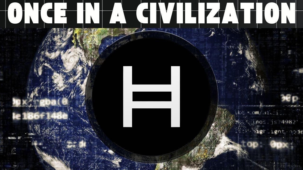 Hedera HBAR Once in A Civilization Technology!