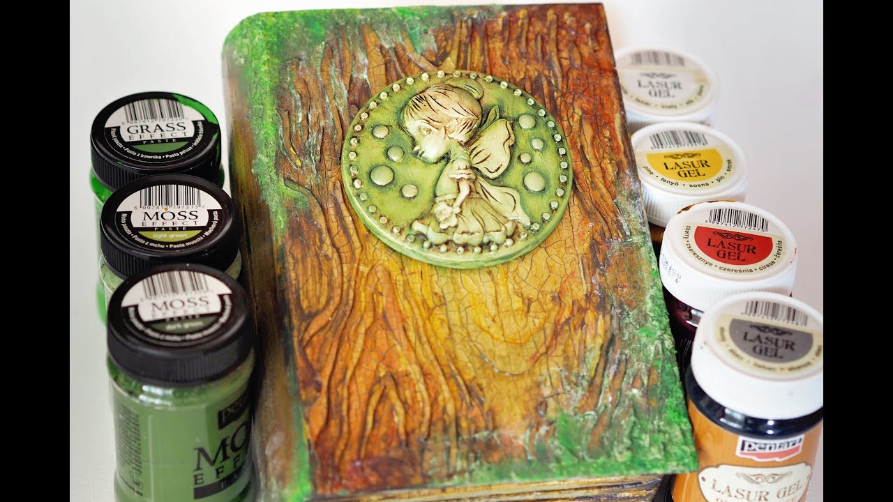 Book of Forest - Mixed Media Box Tutorial