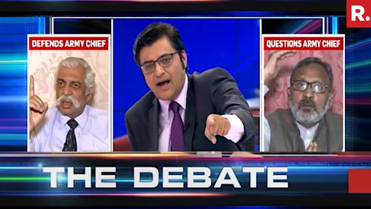 GD Bakshi's Super Aggressive Argument On #IndiaWithArmyChief | Full Exclusive