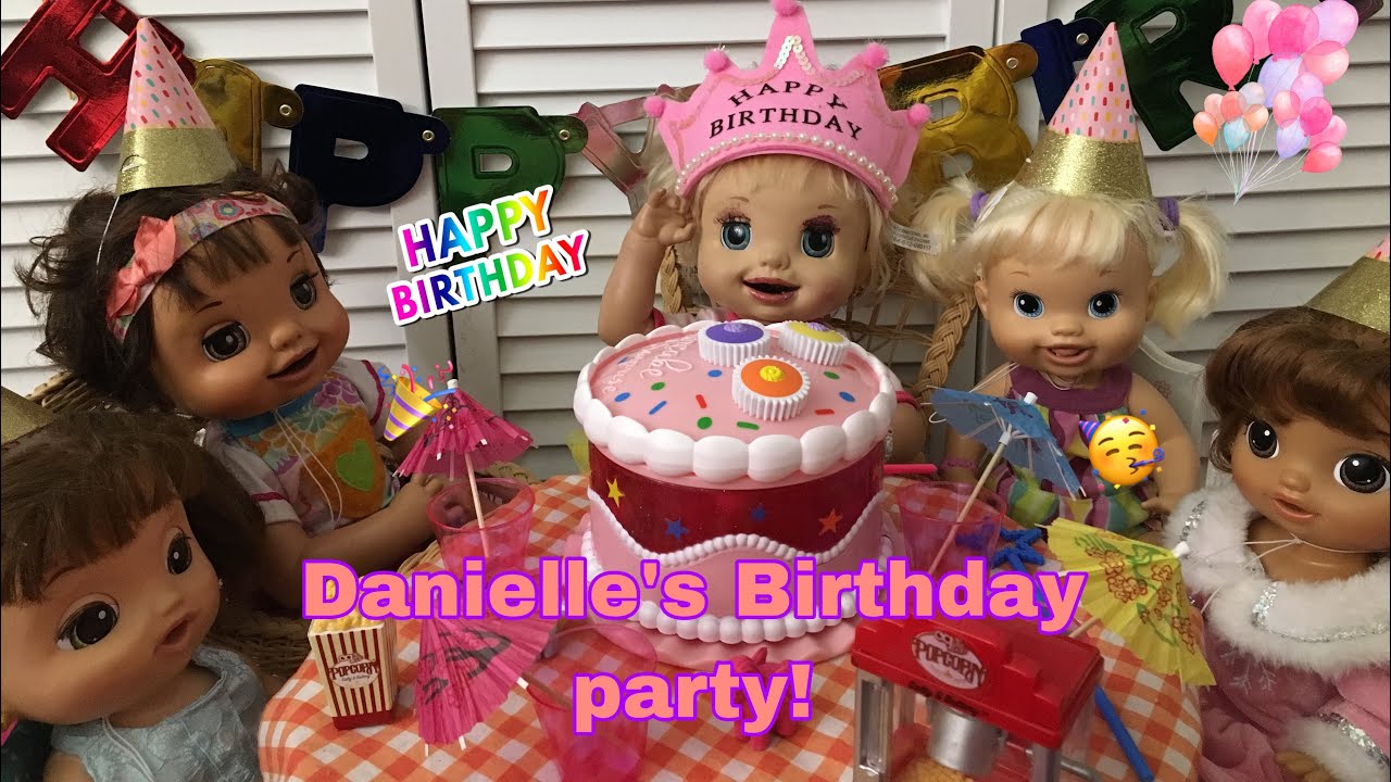 BABY ALIVE Danielle’s Birthday party!!