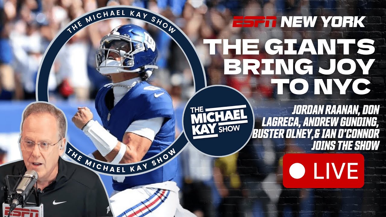 TNF Giants Recap, Yankees Talk Continued, Plus NFL Sunday Slate - The Michael Kay Show - 10/10/25