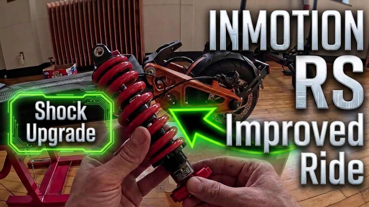 Модернизация и замена амортизатора подвески Inmotion RS
