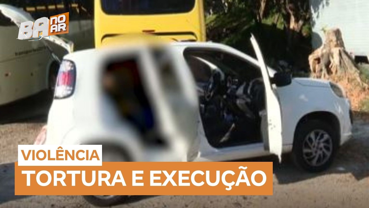 Funcionários de empresa são achados mortos em carro com indícios de execução em Salvador (BA)