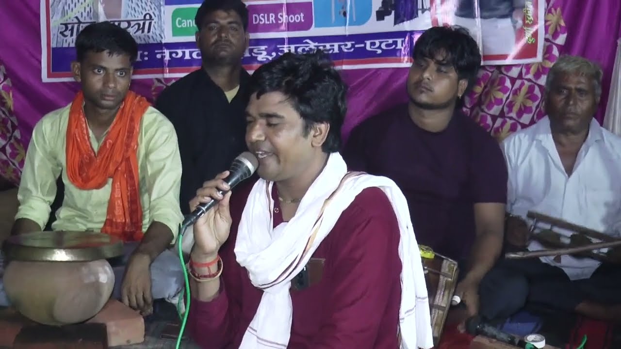 👌💯माता रानी के 2025 के🥰 न्यू तरज में शोले🥰 मचाया तहलका❣️ सोनू शास्त्री जी ने 🥰जिला मैनपुरी में 🥰