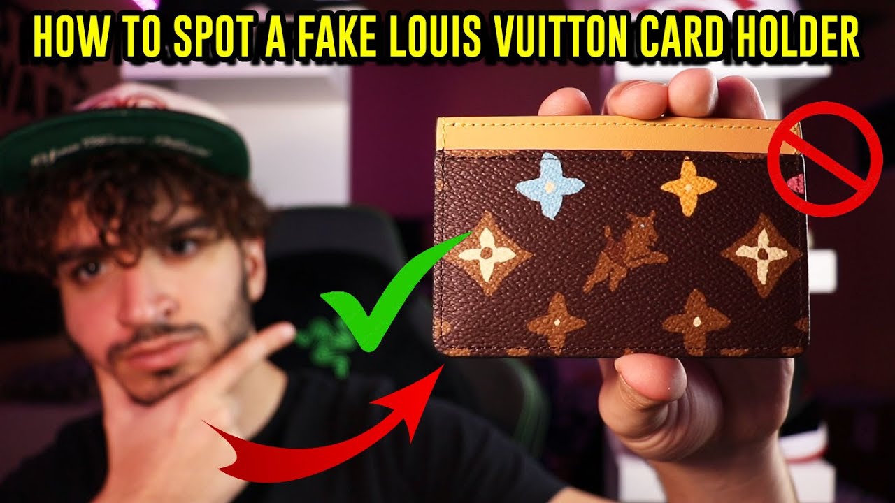 How to Spot a FAKE Louis Vuitton Card Holder | Really Simple!