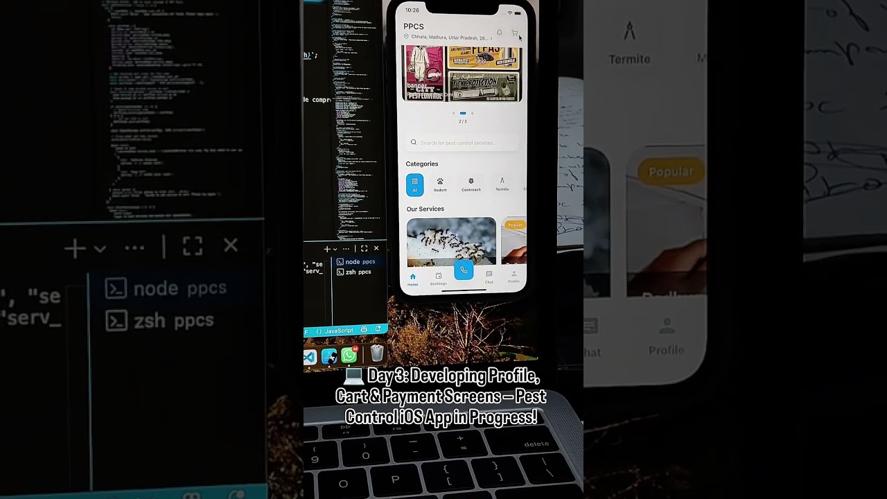 #Day3 #iOSDevelopment #EvolCRM #PestControlApp #AppInProgress #MobileAppDev #StartupLife #AppDevelop