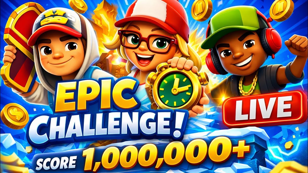 🔴 LIVE Subway Surfers Gameplay | Crazy Run & High Score | Android Gaming