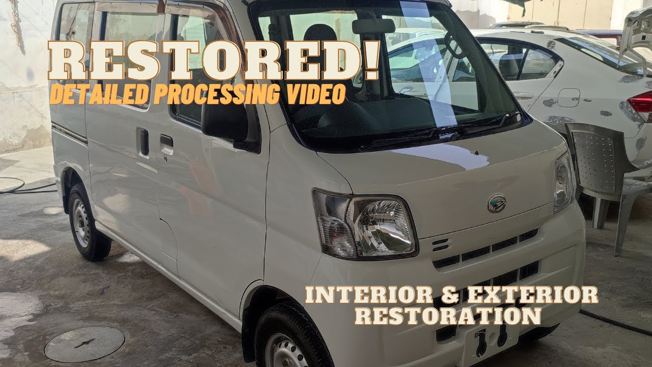 Daihatsu Hijet 2011 | Detailed Restoration Video
