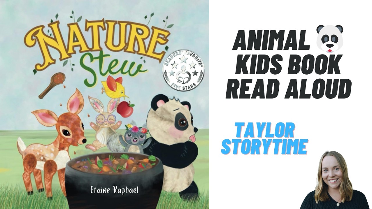 Nature Stew READ ALOUD BOOK 🍲 | Animal Books for Kids 🐼