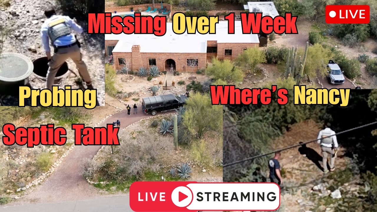 NANCY GUTHRIE: 1 Week Missing | Septic Tank Search & Chilling 