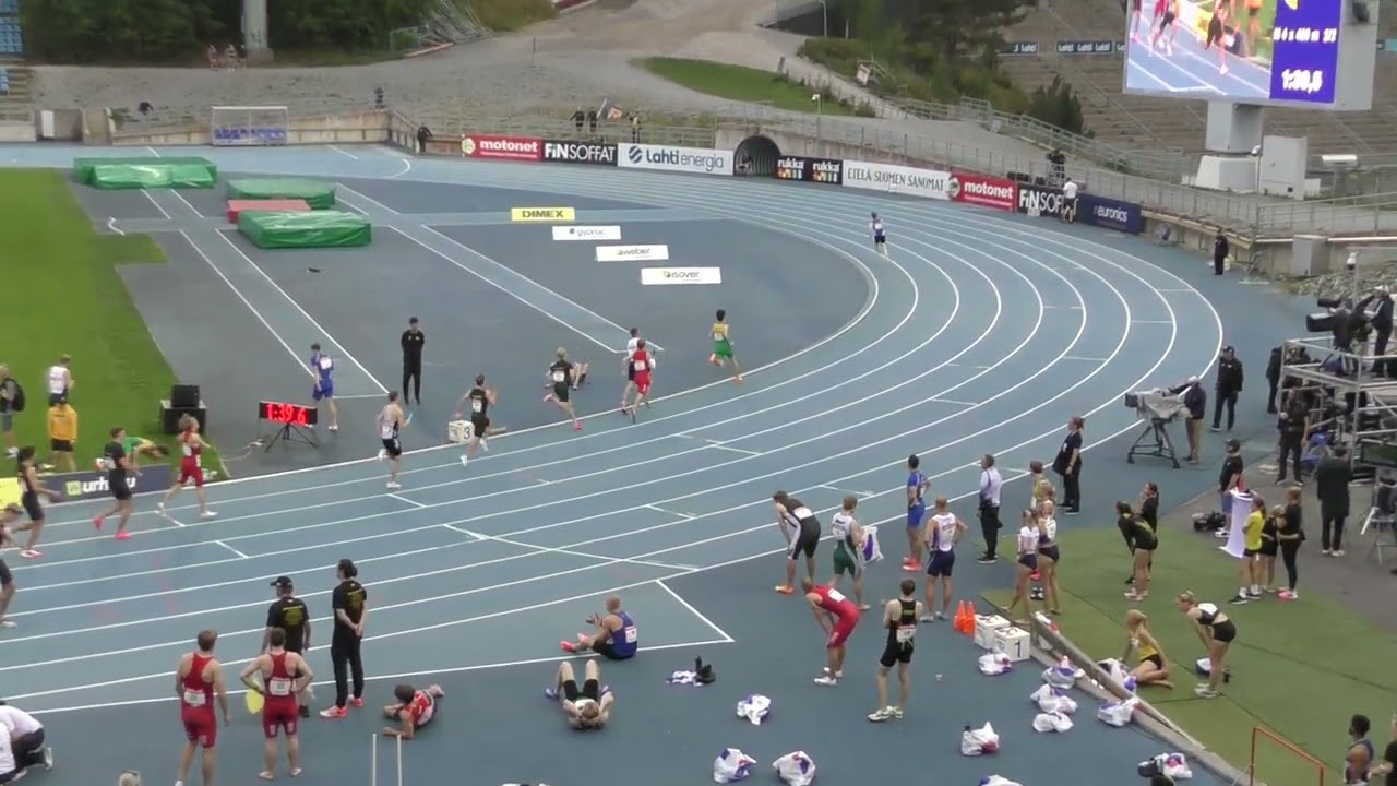SM viestit 2025 M 4x400m