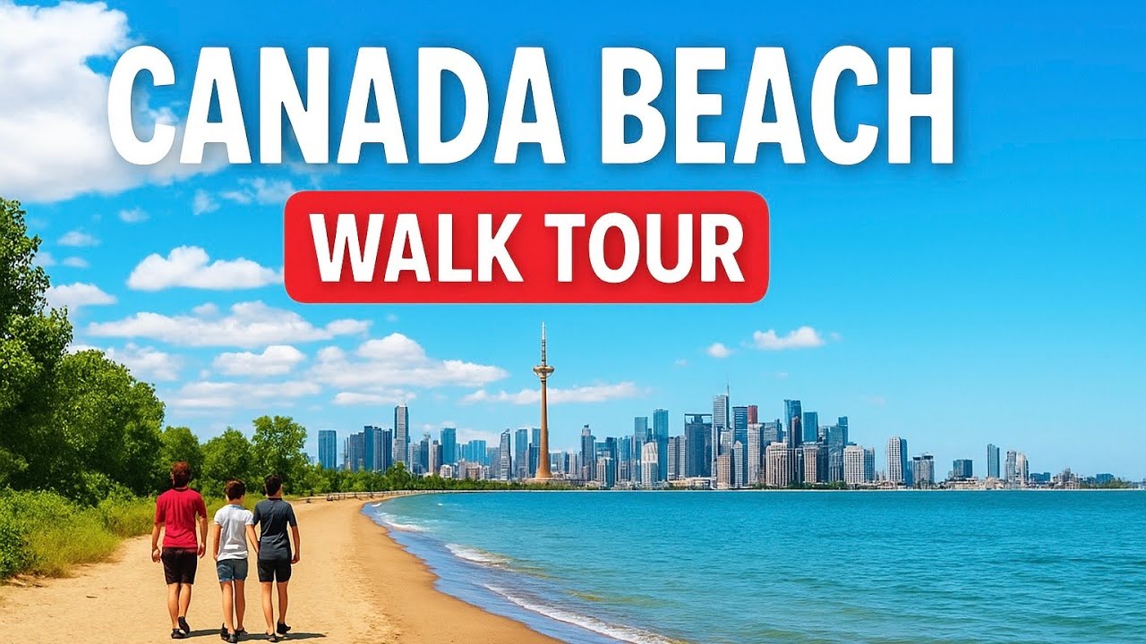 &ldquo;Walking the Toronto Boardwalk | 4K Relaxing Lake Views&rdquo; | Explore GTA Walks | Peaceful And Relaxing