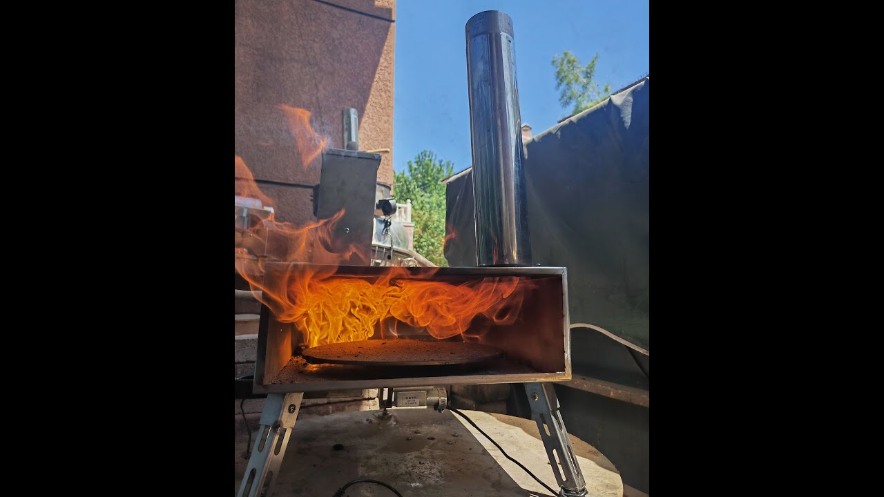 pellet2024, a most renovative wood pellet  pizza oven