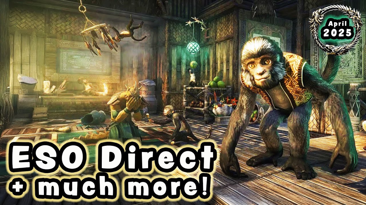 April 2025 in ESO: the games anniversary, new rewards, and huge announcements to come!