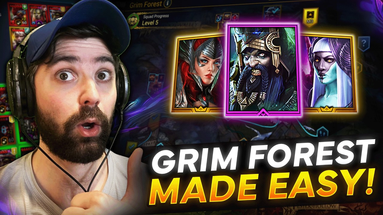 PROGRESS THROUGH GRIM FOREST! Best Strategy, Tips And Tricks | Raid Shadow Legends Guide